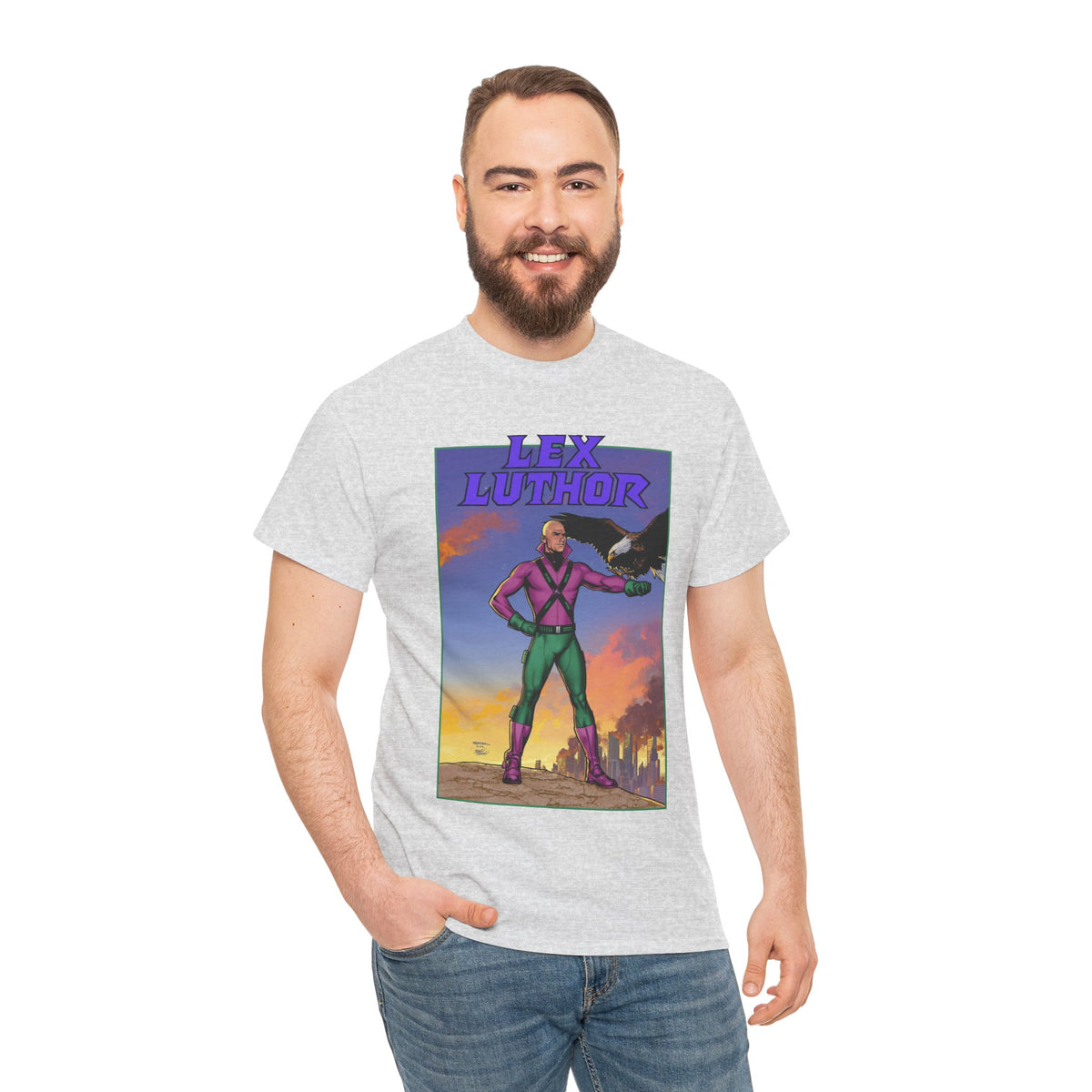 Lex Luthor T-Shirt - Ryan Sook Art - Superman Foe - DC Comics