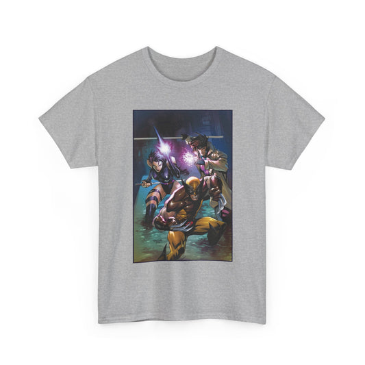 Gambit, Psylocke & Wolverine T-Shirt - Stephen Segovia Art - Uncanny X-Men - Marvel Comics