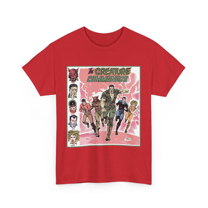 Creature Commandoes T-Shirt - Jerry Ordway Art - Medusa, Velcro, Shrieve - DC Comics Who's Who Art - Inspiration for James Gunn Series