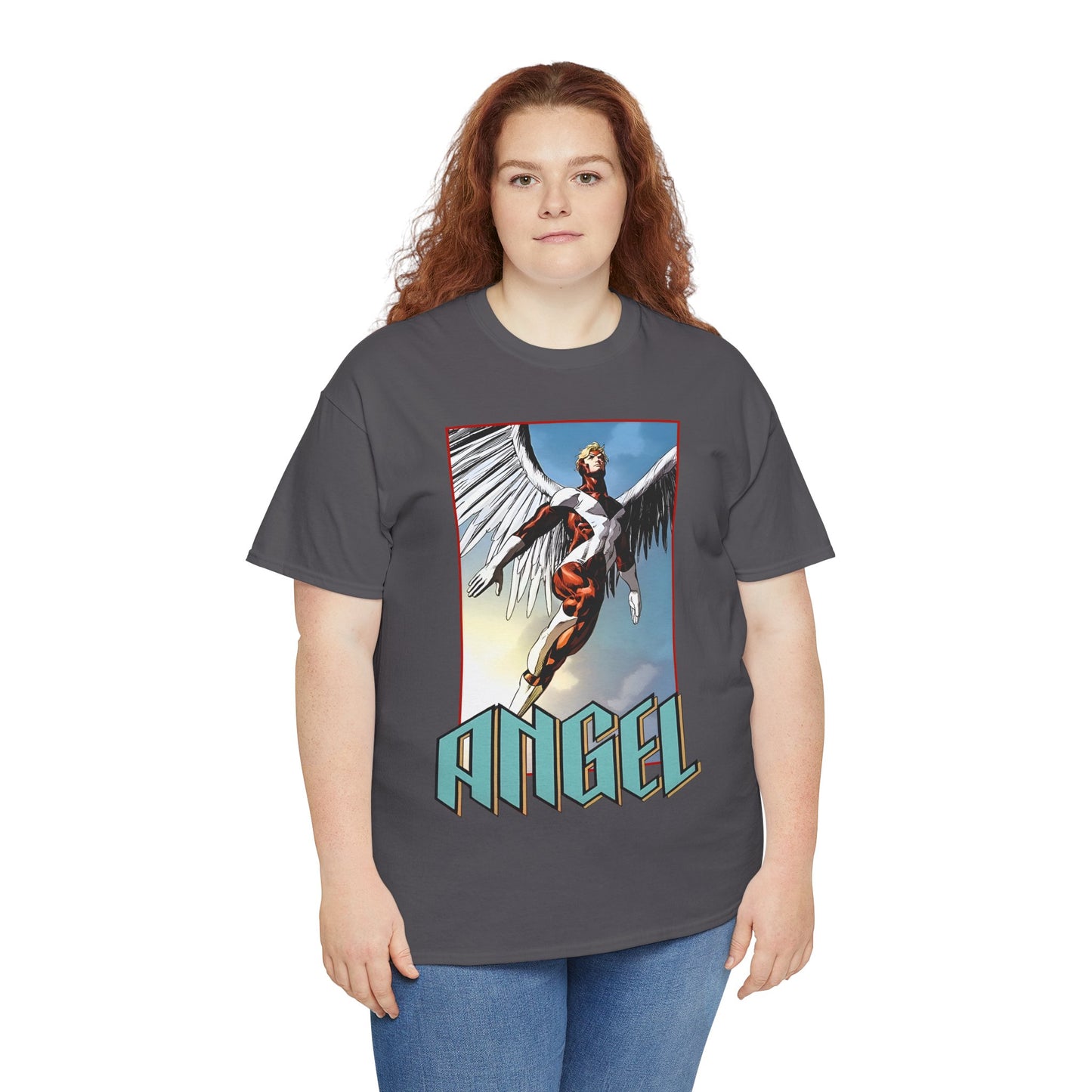 Angel T-Shirt - Mike Deodato Art - Marvel Comics X-Men Member