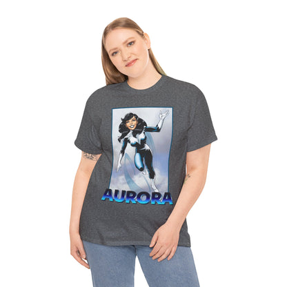 Aurora T-Shirt - John Byrne Art - Alpha Flight Member - Marvel Comics