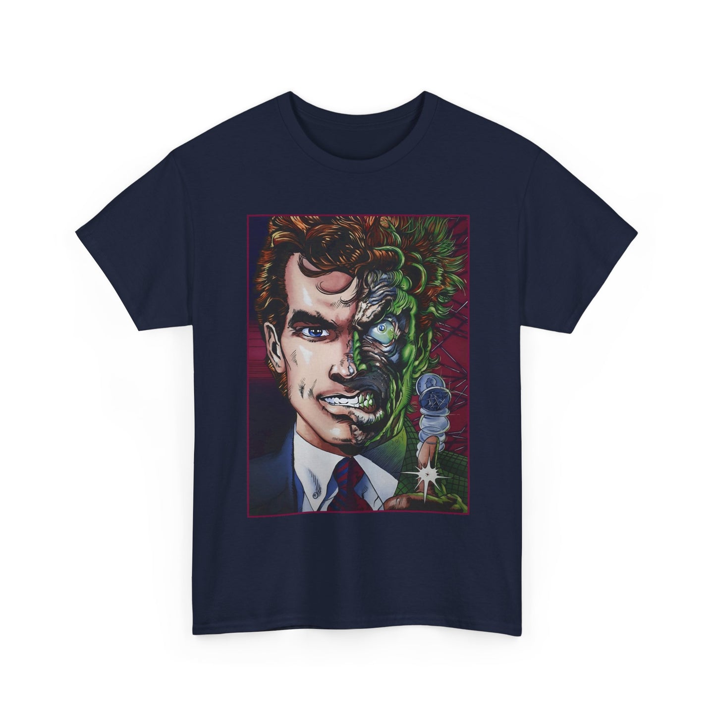Two Face T-Shirt - Neal Adams Art - DC Comics