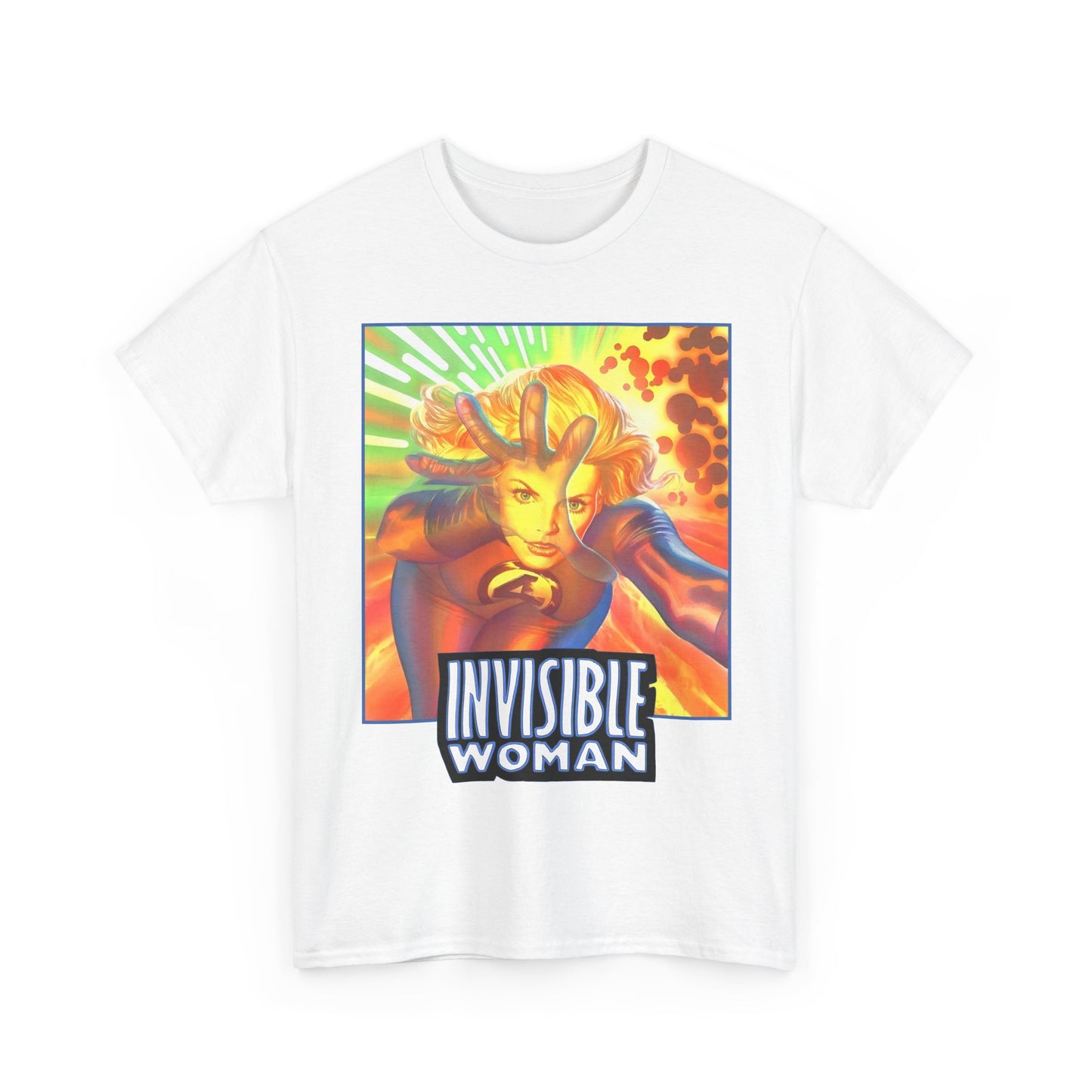 Invisible Woman Shirt - Alex Ross Art - Fantastic Four Member - Marvel Comics