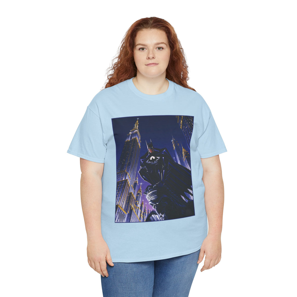 Batman T-Shirt -  Animated Series Art - Gotham City Gargoyle - DC Comics
