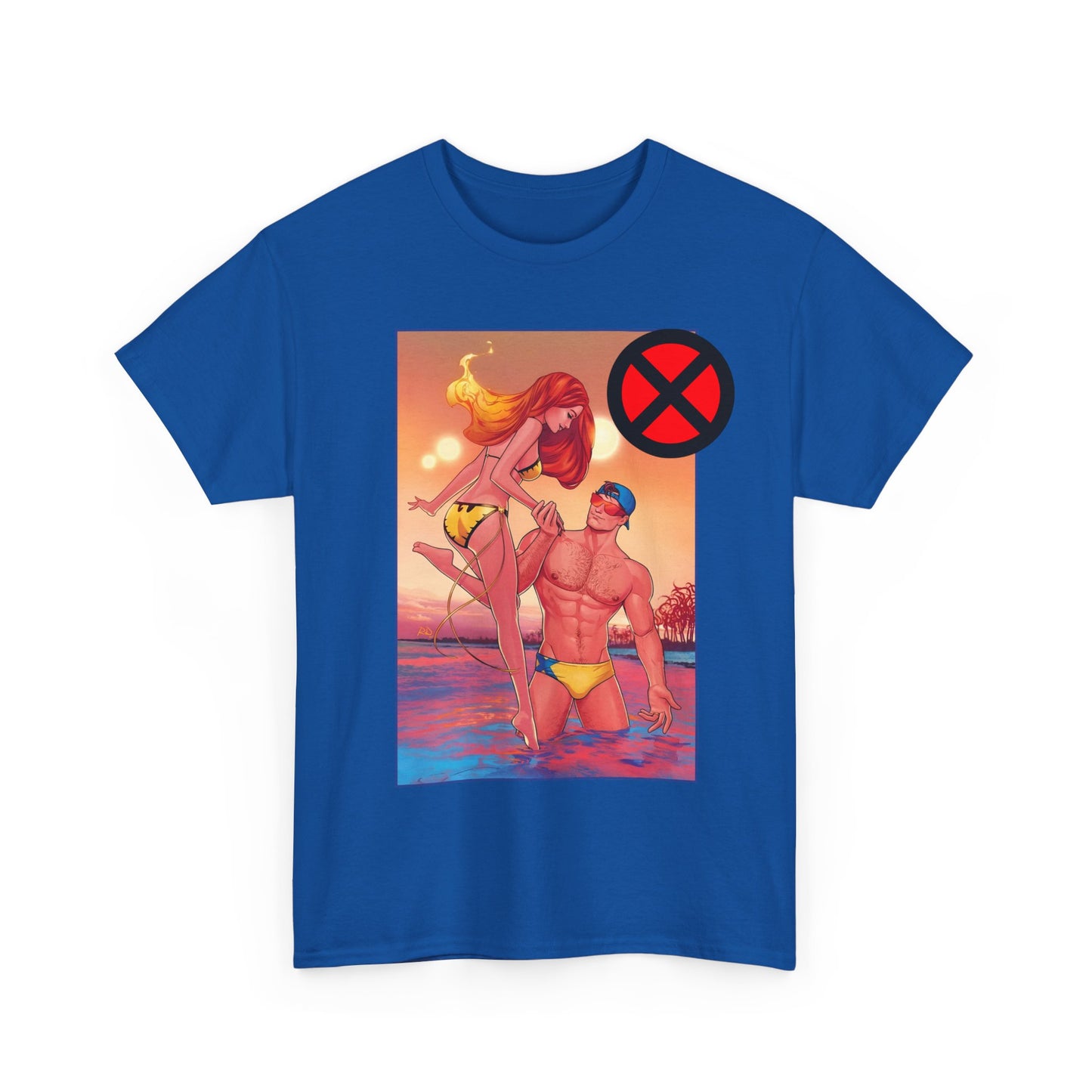 Scott Summers & Jean Grey T-Shirt - Russell Dauterman Art - X-Men - Marvel Comics