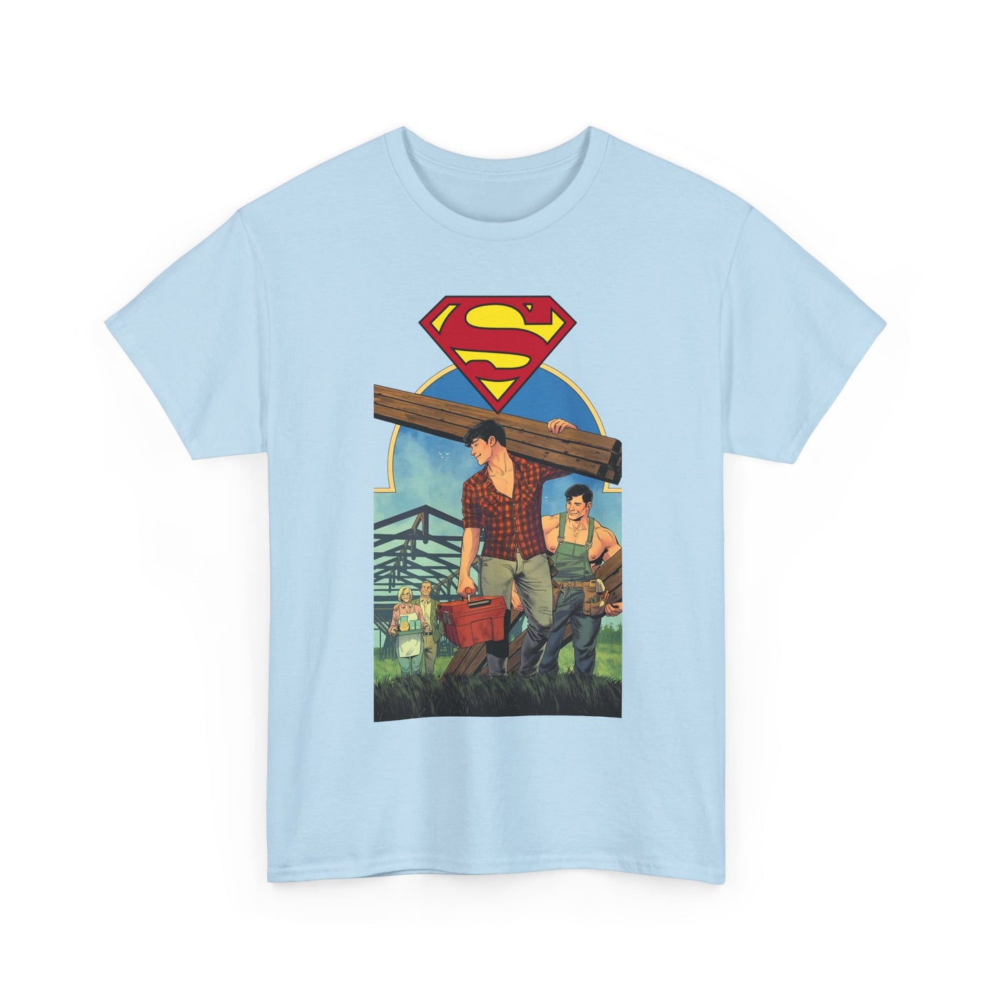 Superman: Son of Kal-El T-Shirt - Travis Moore Art - #17 Variant Cover - Clark and Jon Kent - Super Thirst Trap - DC Comics