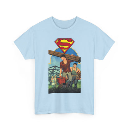Superman: Son of Kal-El T-Shirt - Travis Moore Art - #17 Variant Cover - Clark and Jon Kent - Super Thirst Trap - DC Comics