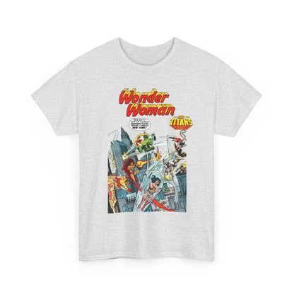 Wonder Woman/New Teen Titans T-Shirt - Ross Andru Art - Wonder Girl, Starfire, Cyborg, Raven - #287 Cover Art - DC Comics