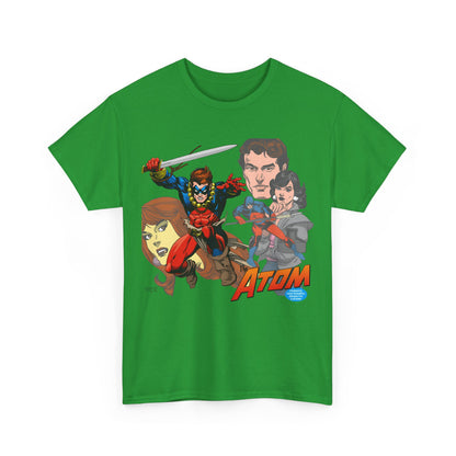 Atom T-Shirt - Gil Kane Art - Who's Who Image - Ray Palmer, JLA Member - Silver Age Hero - DC Comics