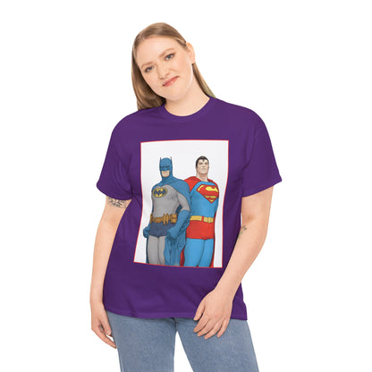 Superman & Batman T-Shirt - Frank Quitely Art - World's Finest Variant Cover Art - DC Comics