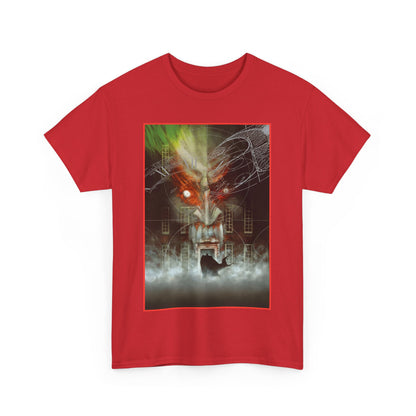 Batman: Arkham Asylum T-Shirt - Dave McKean Art - From the Grant Morrison Graphic Novel - DC Comics - Dark Knight Detective