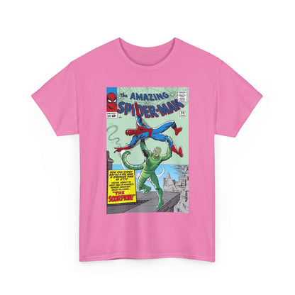 Amazing Spider-Man T-Shirt - Steve Ditko Art - Vs The Scorpion - Marvel Comics