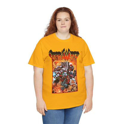 Stormwatch T-Shirt - Jim Lee Art - Battalion, Fuji, Hellstrike - Image/Wildstorm/DC Comics