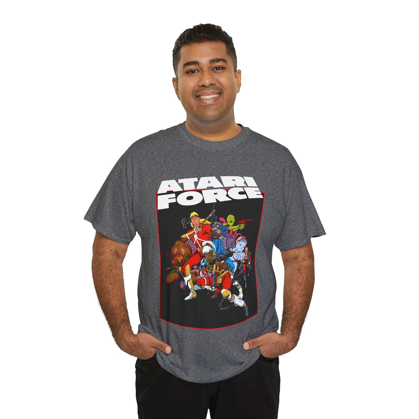 Atari Force T-Shirt - José Luis García-López Art - Tempest, Dart, Hukka, Morphea, Babe, Pakrat, Blackjak - DC Comics
