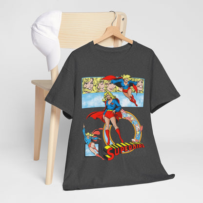 Supergirl T-Shirt - Krypton, Superman, Kara, Kandor - DC Comics - 1980s Art - Style Guide - Superman's Cousin