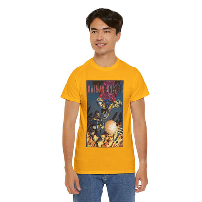 Batman/Punisher T-Shirt - Barry Kitson Art - Lake of Fire, AzBats - DC Comics/Marvel Comics