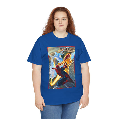 Spider-Man & His Amazing Friends T-Shirt - Firestar, Iceman - Marvel Comics