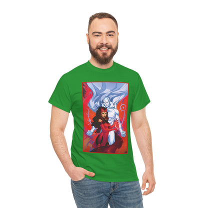 Scarlet Witch & Vision T-Shirt - Russell Dauterman Art - Avengers Members - Marvel Comics