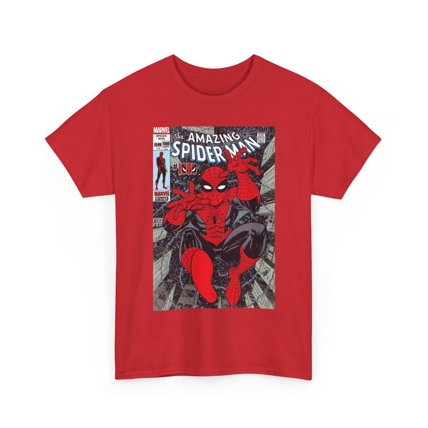 Amazing Spider-Man #1000 T-Shirt - Erik Larsen Art - Anniversary Issue Variant Cover Art - Marvel Comics
