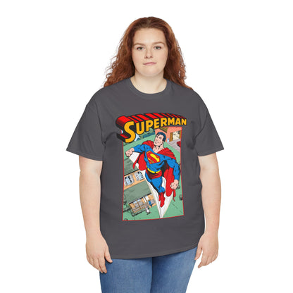Superman T-Shirt - John Byrne Art - Man of Steel, Smallville - DC Comics
