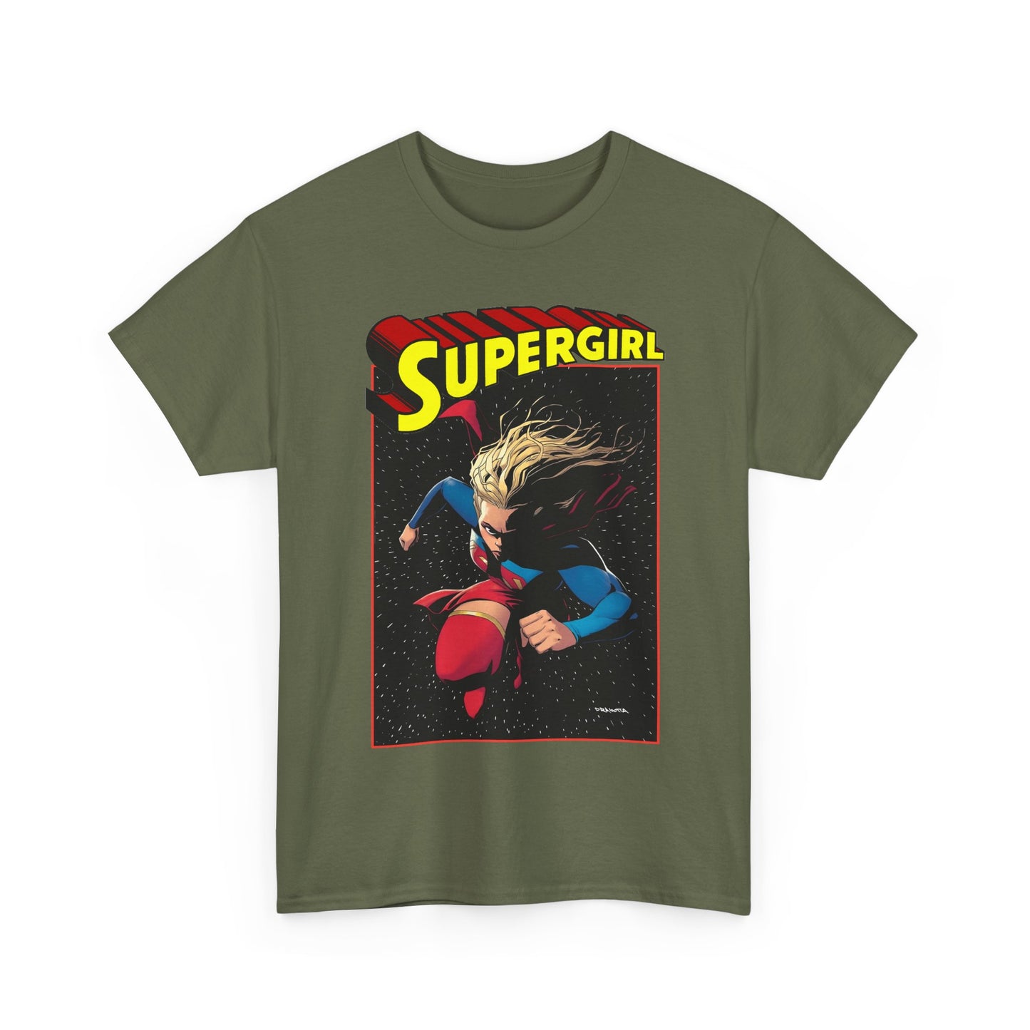 Supergirl T-Shirt - Nick Dragotta Art - Upcoming Summer 2026 Movie with Milly Alcock - DC Comics