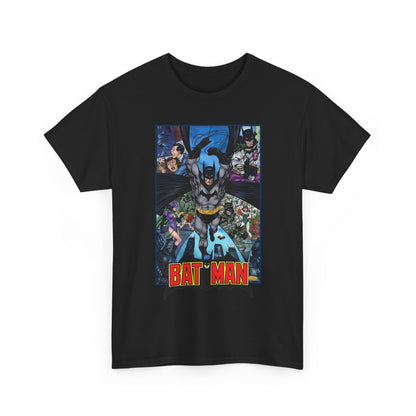 Batman T-Shirt - John Byrne Art - Joker, Catwoman, Poison Ivy - Caped Crusader - DC Comics