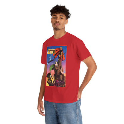 Infinity Watch T-Shirt - Jim Starlin Art - Adam Warlock, Silver Surfer, Moondragon, Pip the Troll - Marvel Comics