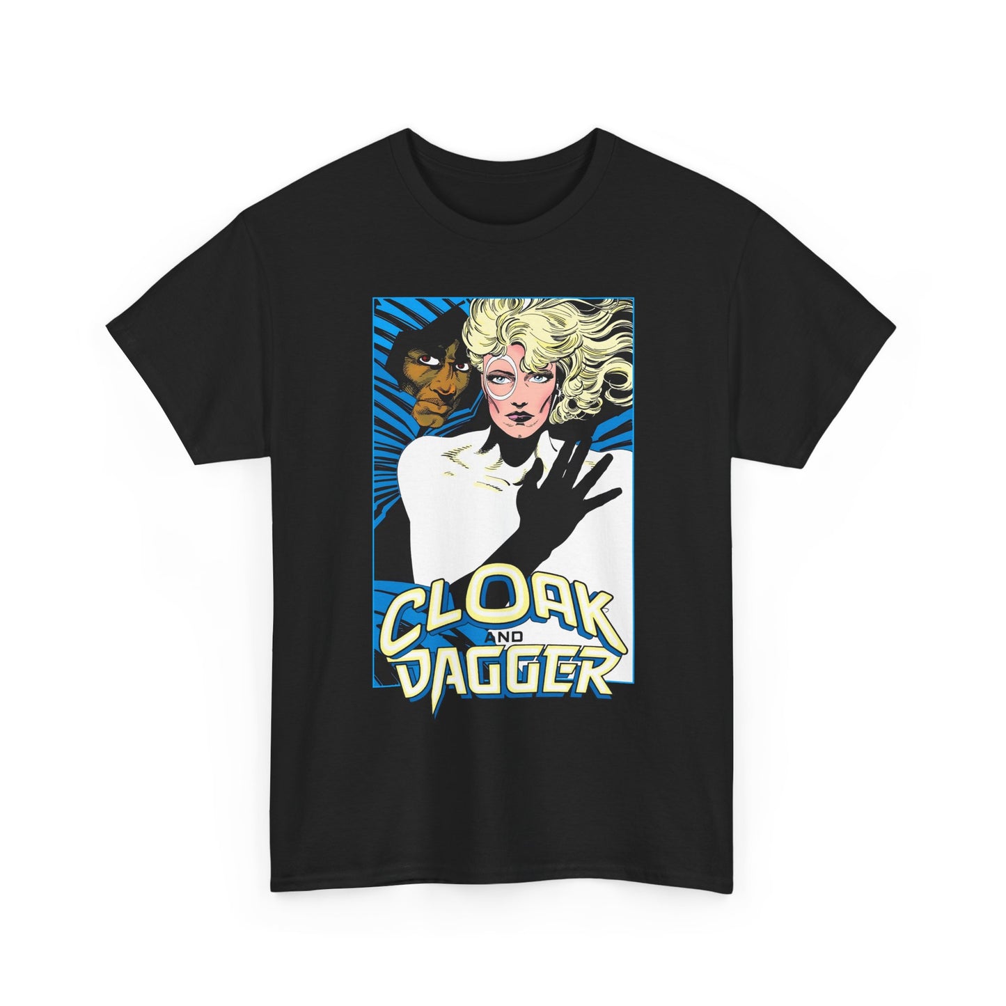 Cloak & Dagger T-Shirt - Popular 1980 Comic Book Duo - Marvel Comics