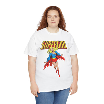 Supergirl T-Shirt - John Byrne Art - Kara, Maid of Might - 2026 Movie with Milly Alcock - DC Comics