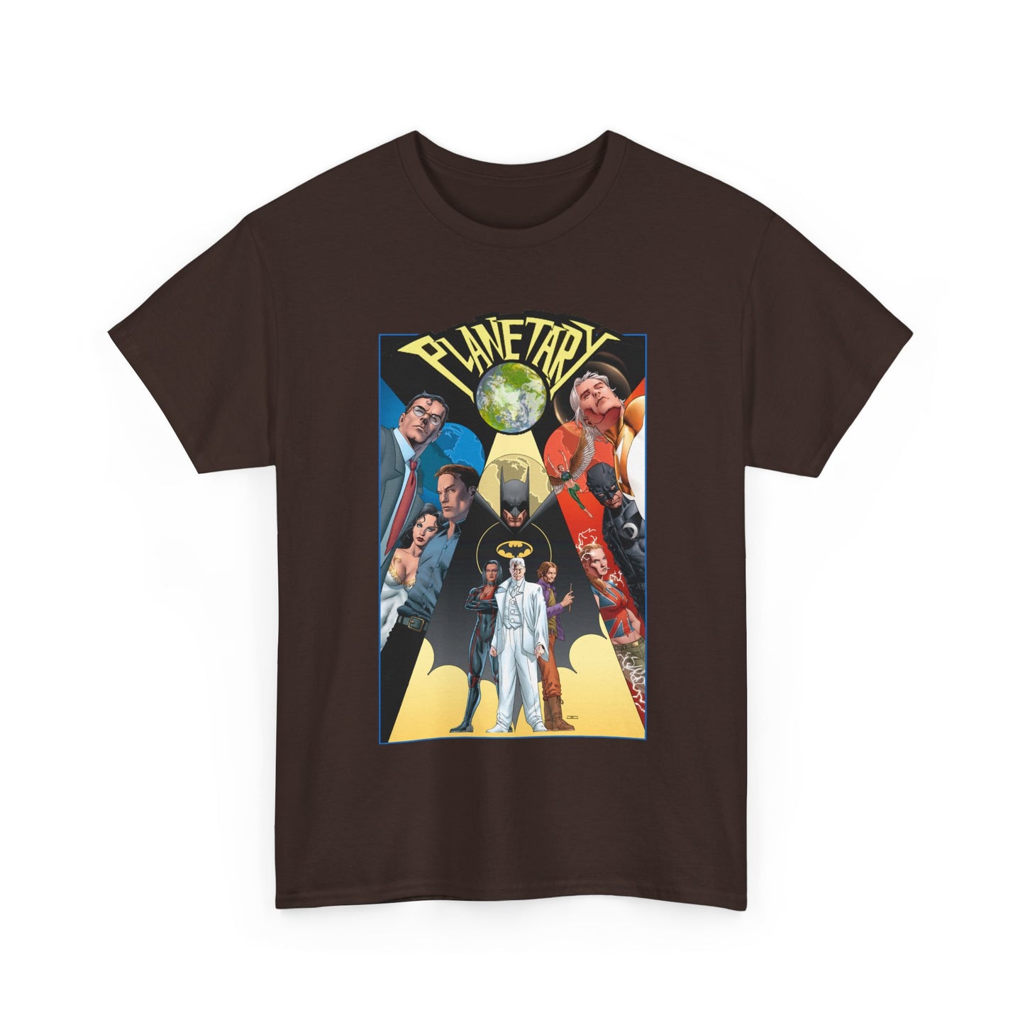 Planetary T-Shirt - The Drummer, Jakita Wagner & Elijah Snow - DC Comics/Wildstorm - Crossing Worlds - John Cassaday Art