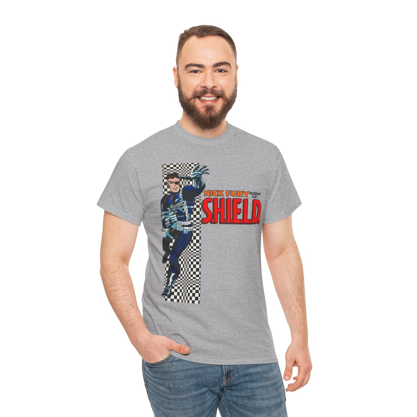 Nick Fury, Agent of SHIELD T-Shirt - Marvel Comics