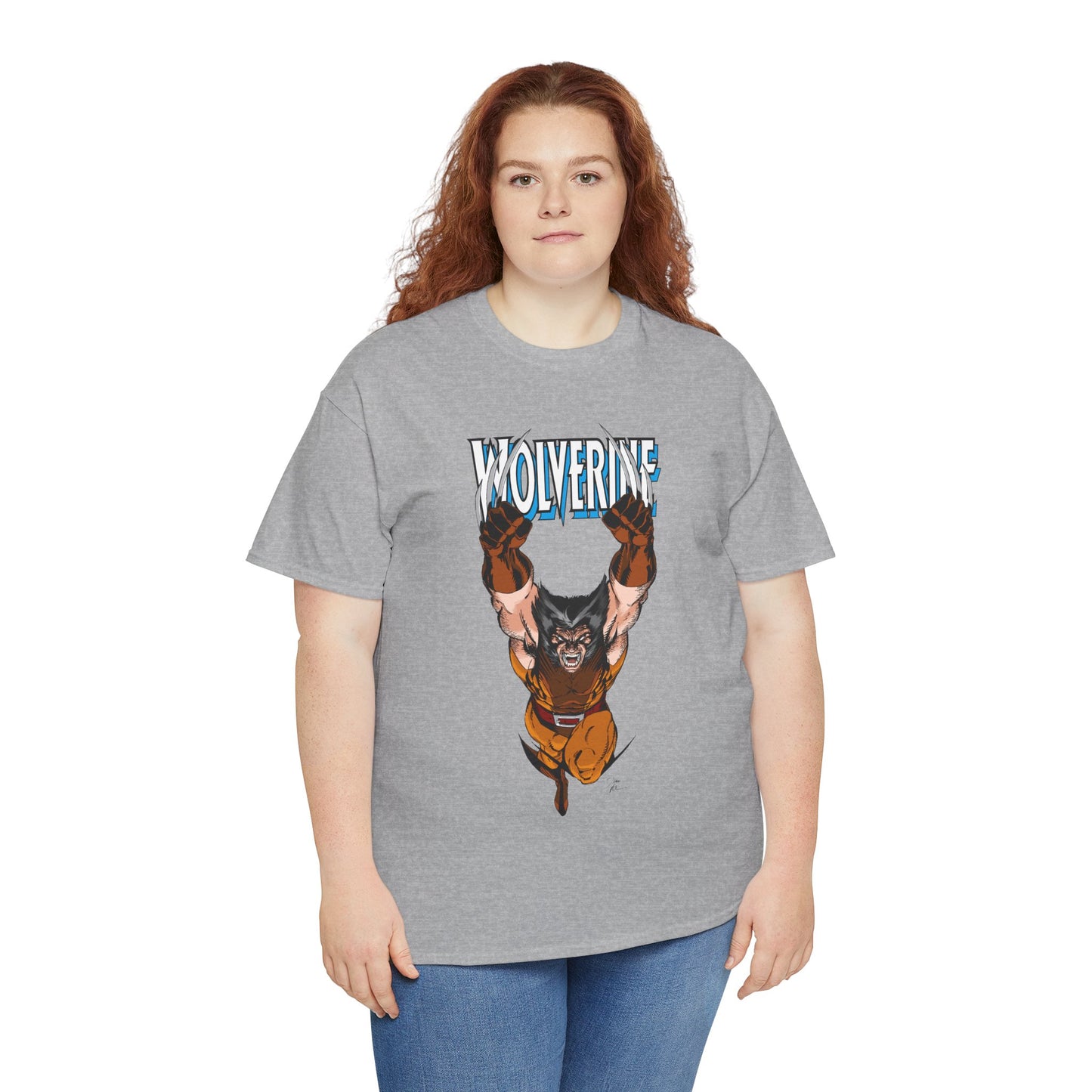 Wolverine T-Shirt - Jim Lee Art - X-Men Mutant, Member & Leader - Logan - Marvel Comics