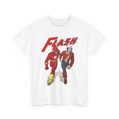 Flash T-Shirt - John Byrne - Barry Allen, Jay Garrick - Golden Age, Silver Age - DC Comics