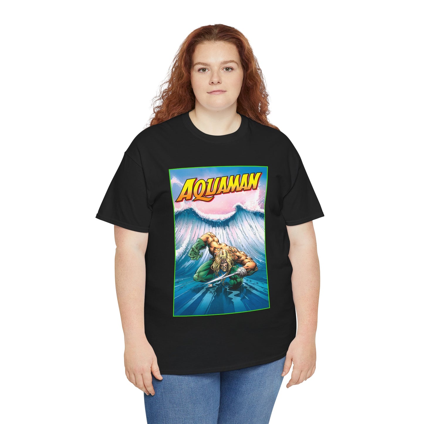 Aquaman T-Shirt - Justice League Member & Leader - Arthur Curry - Atlantis - DC Comics