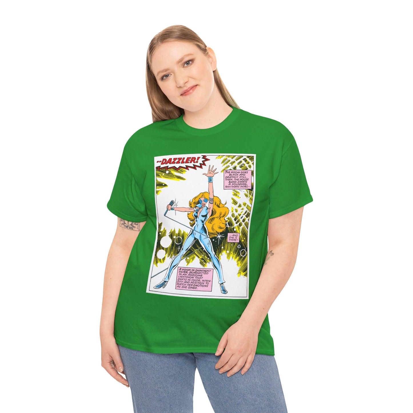 Dazzler T-Shirt - John Byrne Art - Uncanny X-Men #130, Dazzler's First Appearance - Alison Blaire - Marvel Comics