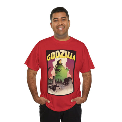 Godzilla T-Shirt - Mike Mignola Art - 1987 Portfolio Artwork - Dark Horse Comics