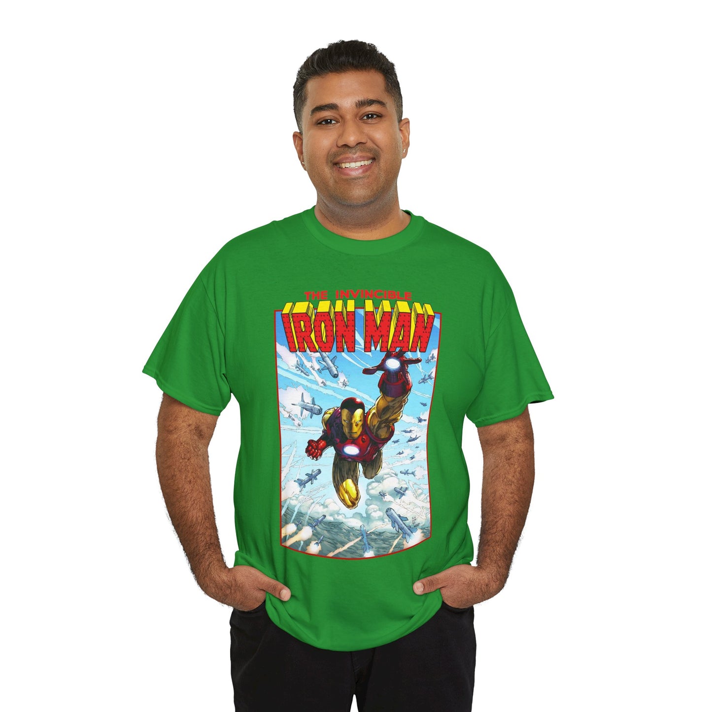 Iron Man T-Shirt - Marc Silvestri Art - Tony Stark Armor - Avengers Member & Leader - Marvel Comics