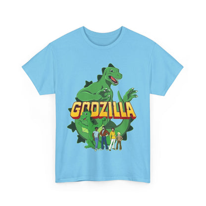Godzilla T-Shirt - Popular 1970s Hanna-Barbera Cartoon - Godzooky - Retro 70s Animation - Toho - King of the Monsters