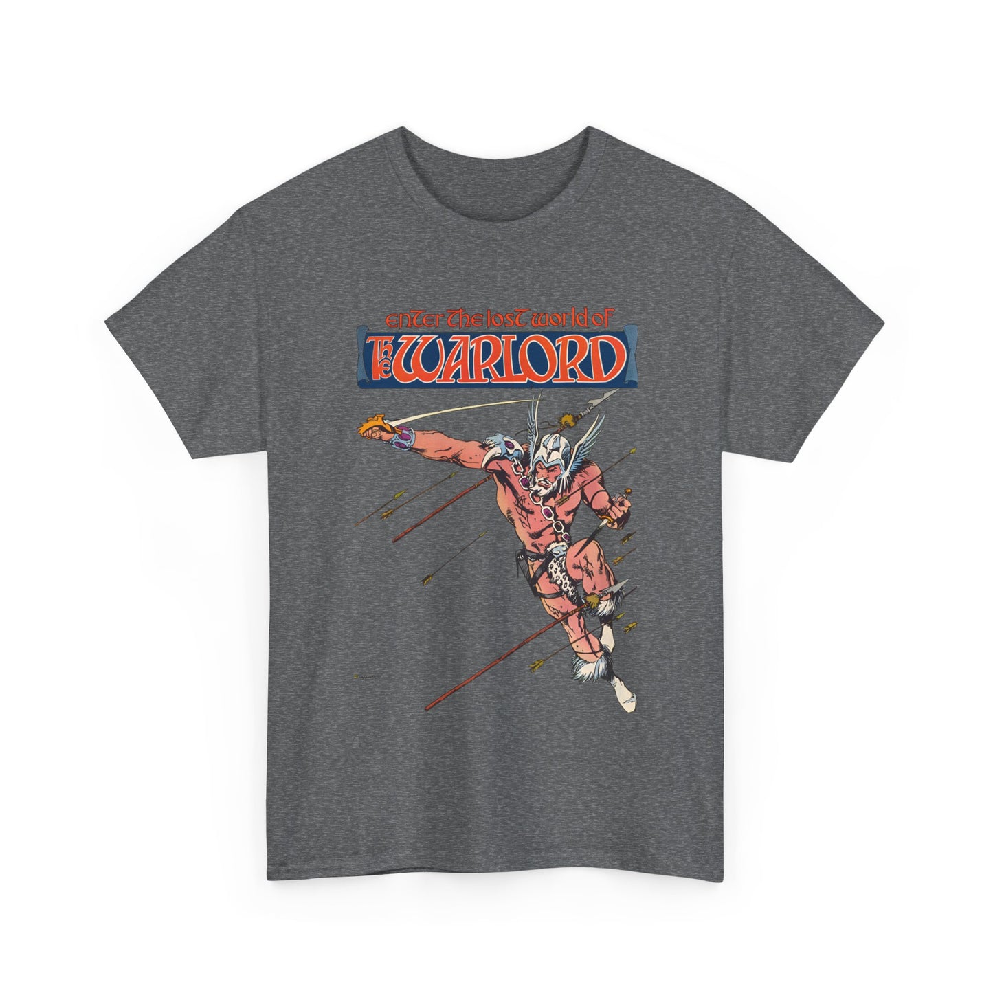 Warlord T-Shirt - Jerry Bingham Art - Travis Morgan, Skartaris - DC Comics