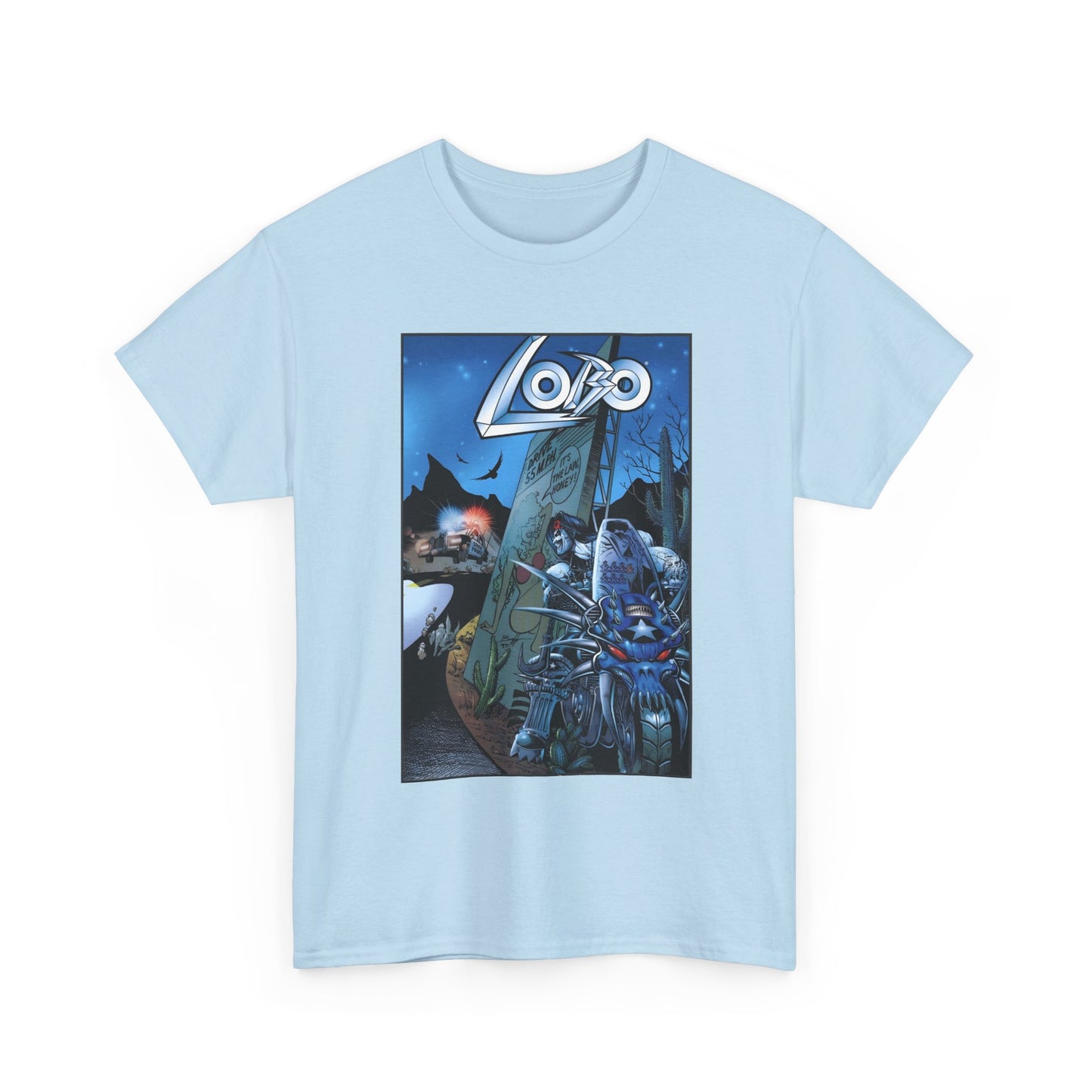 Lobo #51 T-Shirt - Norm Breyfogle Art - DC Comics