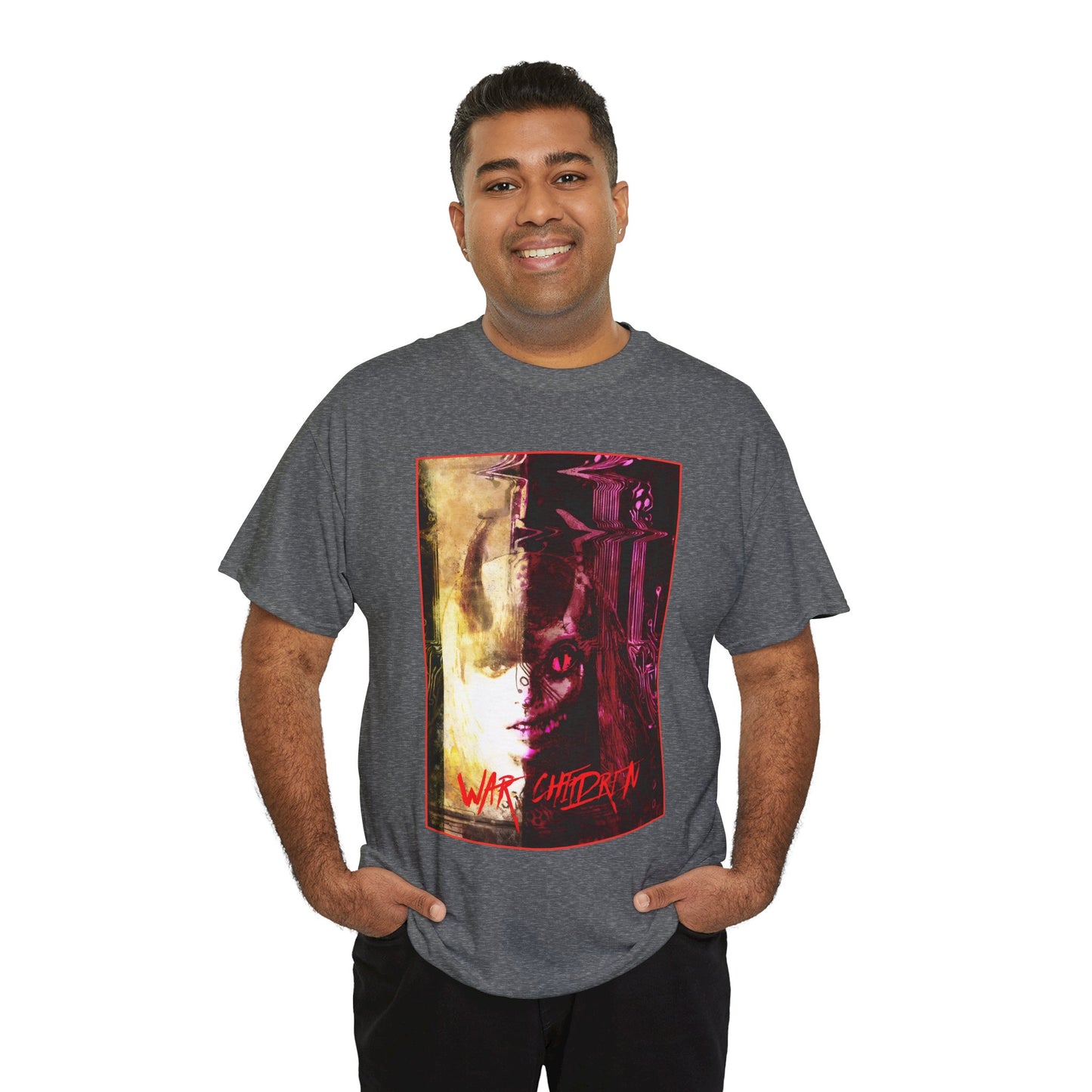 Magik/Darkchylde T-Shirt - Bill Sienkiewicz Art - Illyana Rasputina, New Mutants Member - War Children - Marvel Comics