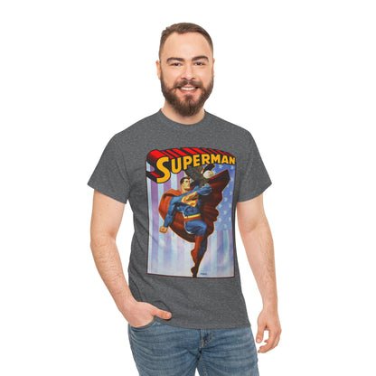Superman With Eagle T-Shirt - Ariel Olivetti Art - DC Comics