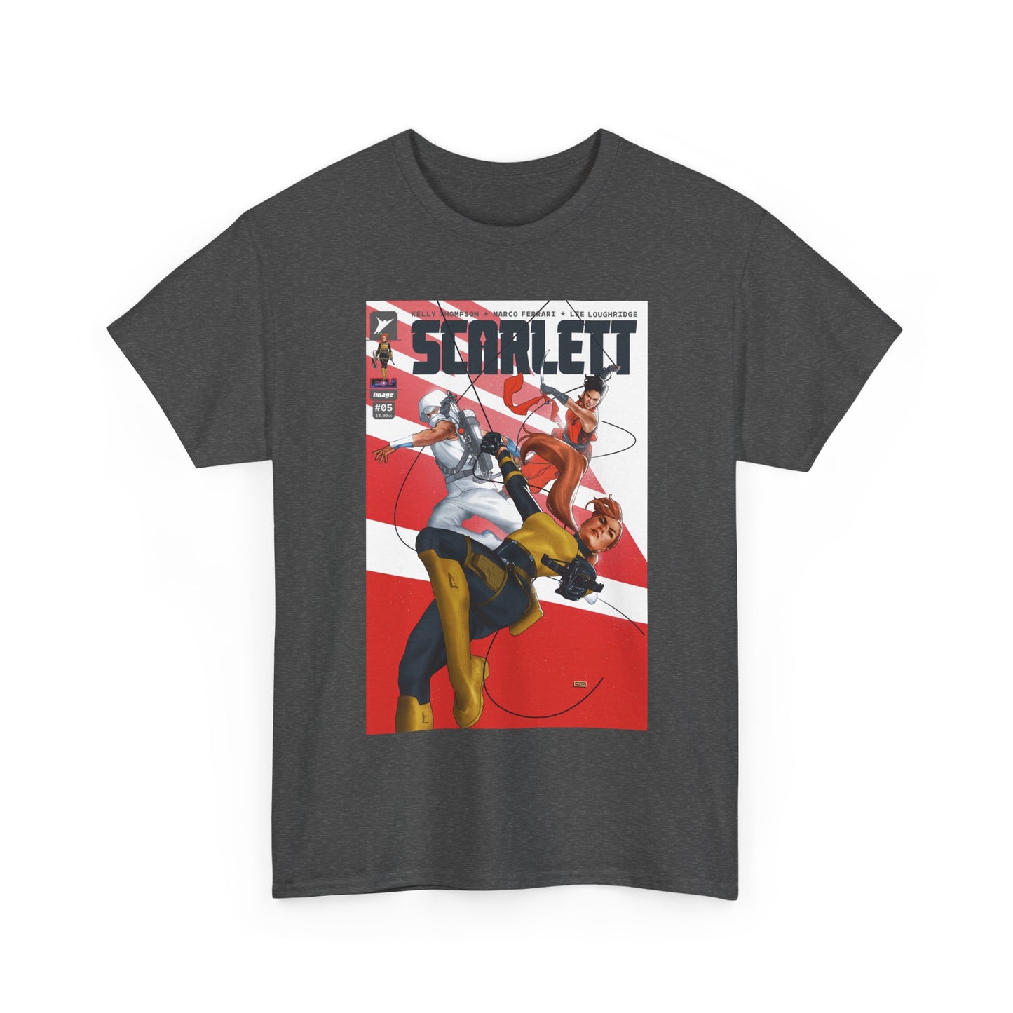 Scarlett #5 T-Shirt - Taurin Clarke Art - G.I. Joe