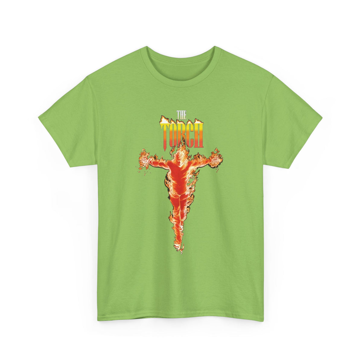 The Torch T-Shirt - Alex Ross Art - Golden Age Member of the Invaders - Marvel Comics