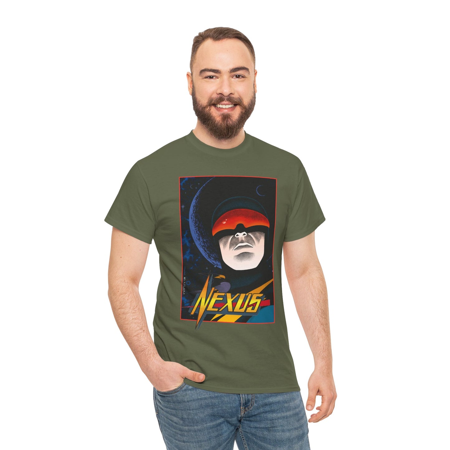 Nexus T-Shirt - Gary Martin Art - Steve Rude Creation - Indie Comics