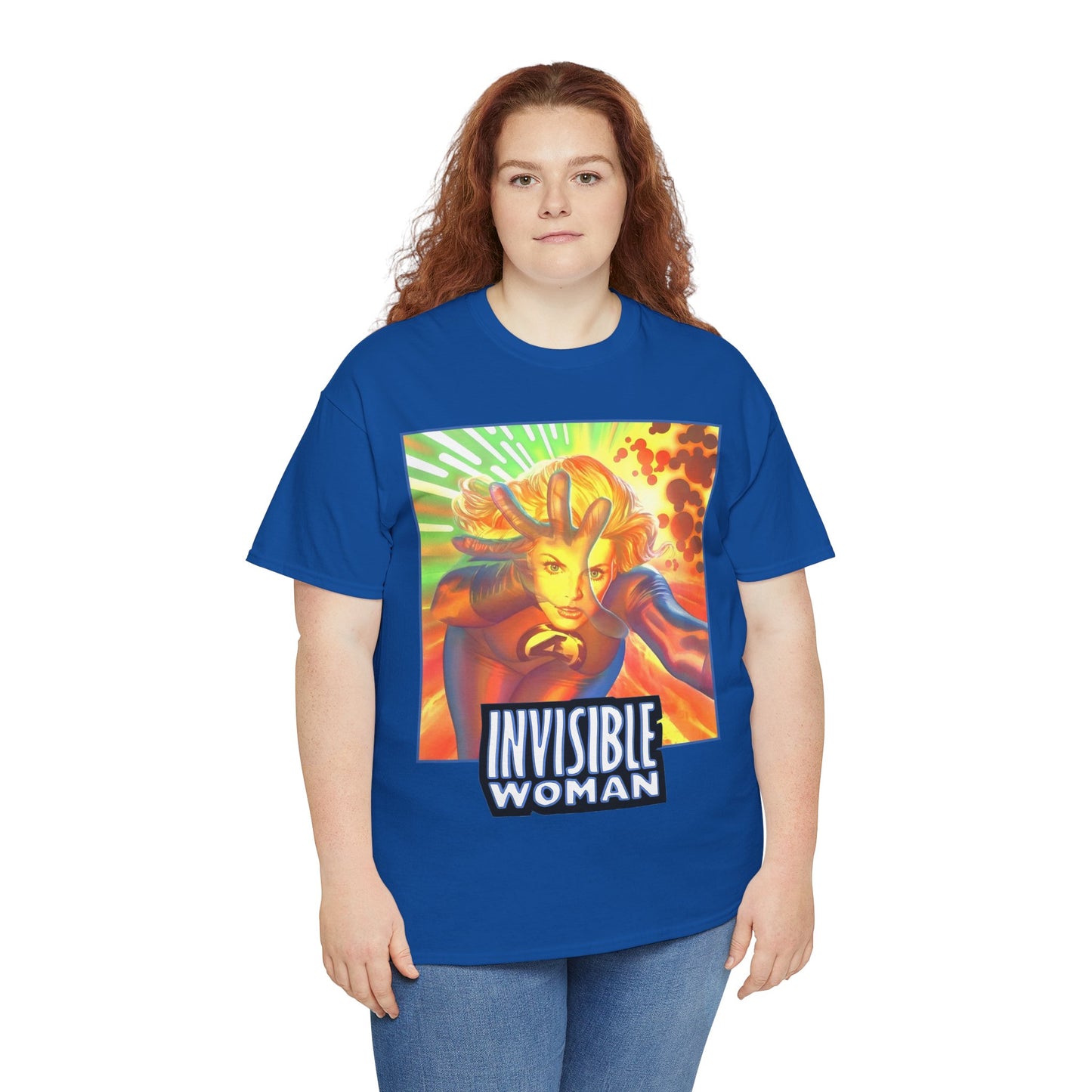 Invisible Woman Shirt - Alex Ross Art - Fantastic Four Member - Marvel Comics