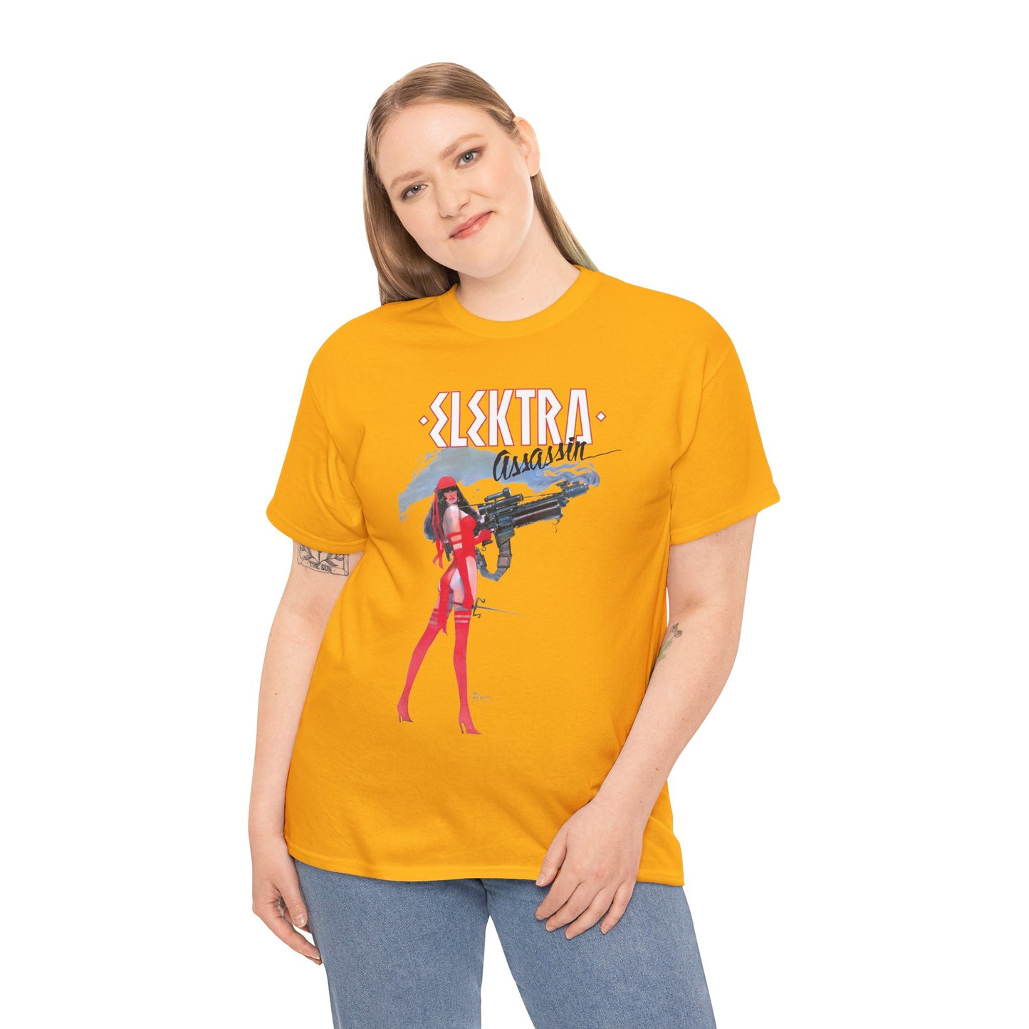Elektra Assassin T-Shirt - Bill Sienkiewicz Art - Frank Miller - Daredevil Connection - Marvel Comics