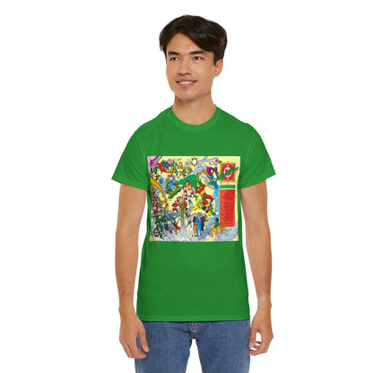 Who's Who in the DC Universe T-Shirt - George Perez Art - Mr. Miracle, Metamorpho - #15 Cover Art - DC Comics