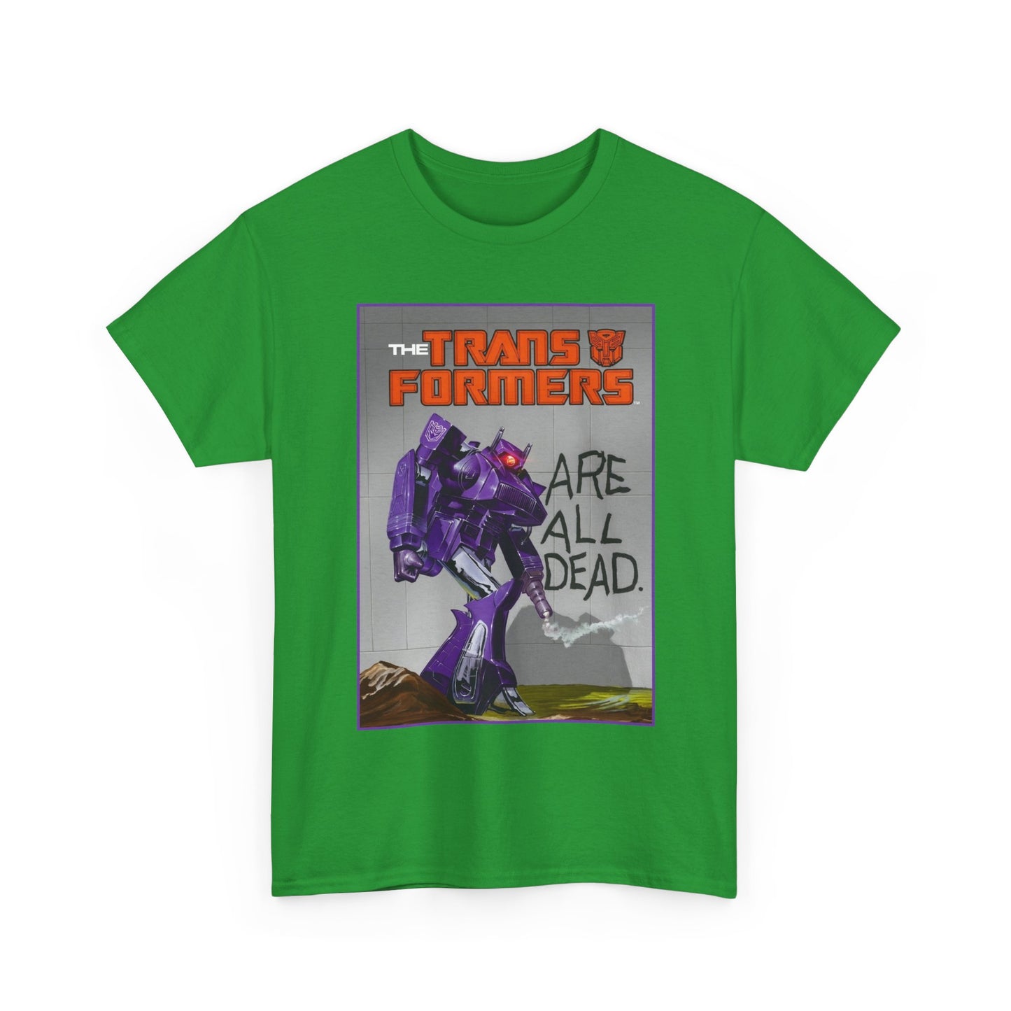 Transformers T-Shirt - "Are All Dead" - Marvel Comics
