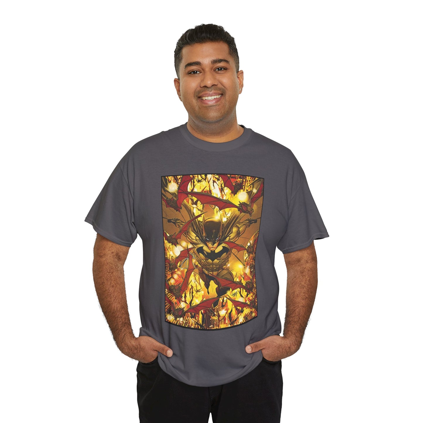 Batman T-Shirt - Jonboy Meyers Art - #155 Cover Art - DC Comics